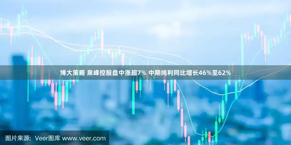 博大策略 泉峰控股盘中涨超7% 中期纯利同比增长46%至62%